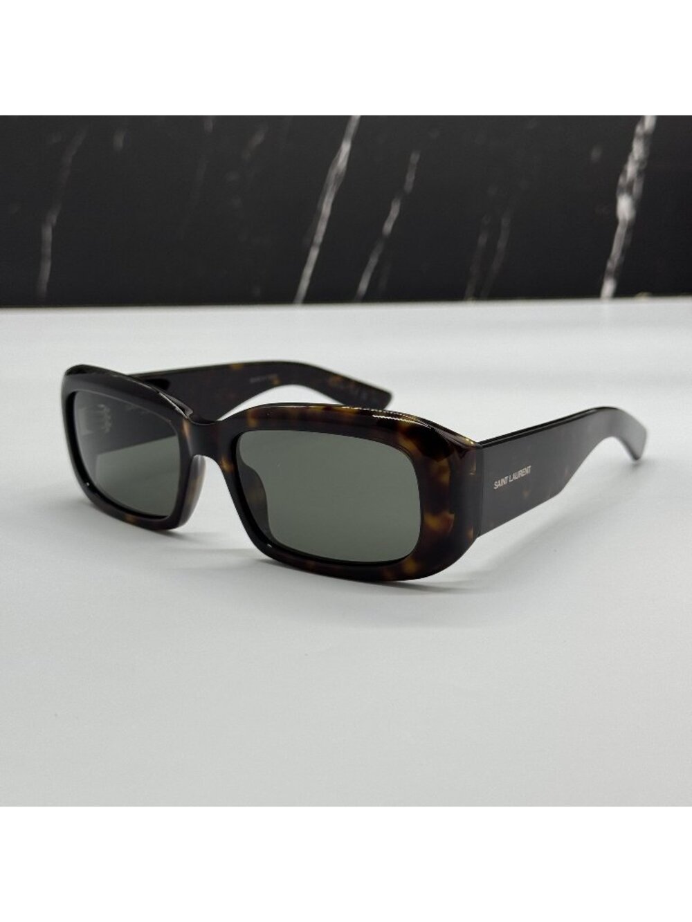 New Saint Laurent SL809 002 Havana Gray Women Sunglasses